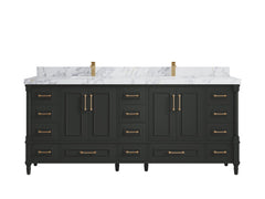 Aberdeen 80 in. W x 22 in. D Double Sink Bathroom Vanity - photo 17
