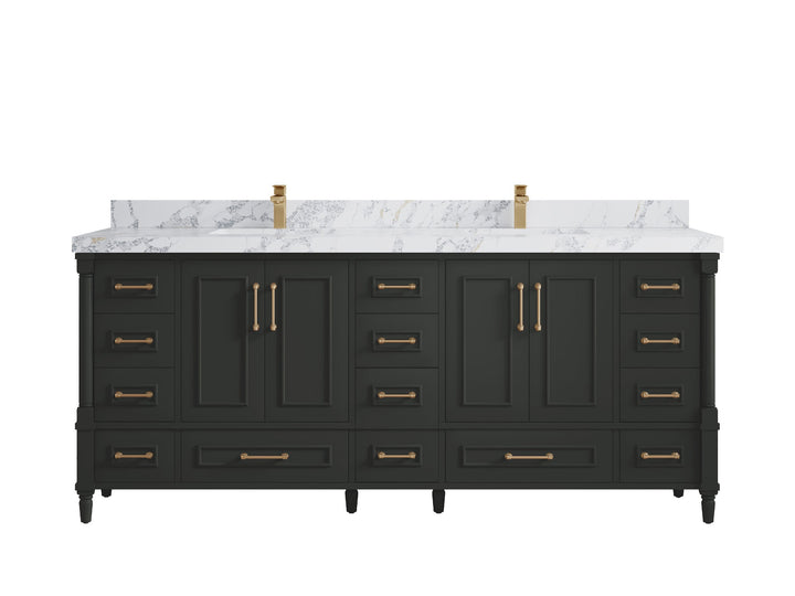 Aberdeen 80 in. W x 22 in. D Double Sink Bathroom Vanity - photo 17