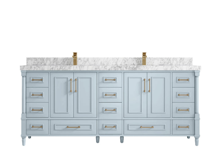 Aberdeen 80 in. W x 22 in. D Double Sink Bathroom Vanity - photo 21
