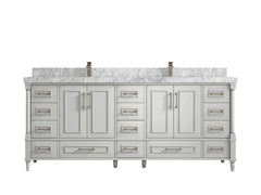 Aberdeen 80 in. W x 22 in. D Double Sink Bathroom Vanity - photo 19