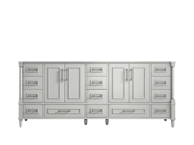 Aberdeen 80 in. W x 22 in. D Double Sink Bathroom Vanity - Willow Bath and Vanity