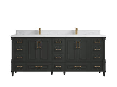 Aberdeen 80 in. W x 22 in. D Double Sink Bathroom Vanity - photo 29