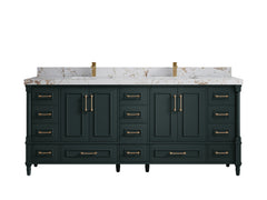 Aberdeen 80 in. W x 22 in. D Double Sink Bathroom Vanity - photo 37