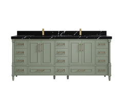 Aberdeen 80 in. W x 22 in. D Double Sink Bathroom Vanity - photo 9