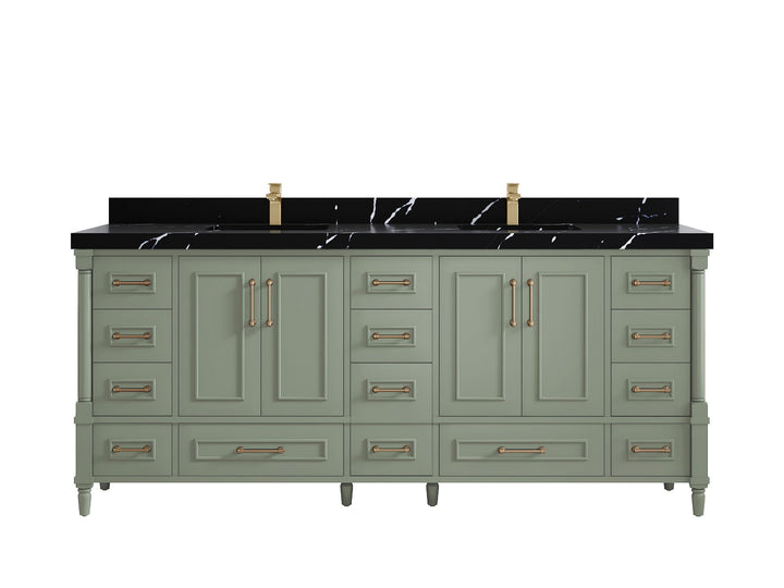 Aberdeen 80 in. W x 22 in. D Double Sink Bathroom Vanity - photo 9