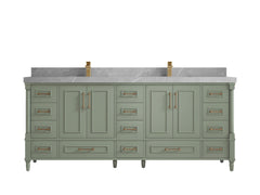 Aberdeen 80 in. W x 22 in. D Double Sink Bathroom Vanity - photo 31
