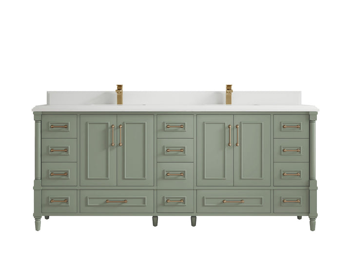 Aberdeen 80 in. W x 22 in. D Double Sink Bathroom Vanity - photo 27