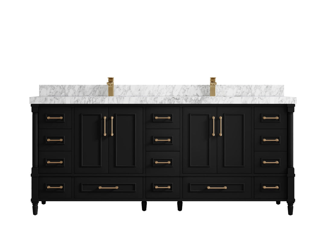 Aberdeen 80 in. W x 22 in. D Double Sink Bathroom Vanity - Willow Bath and Vanity