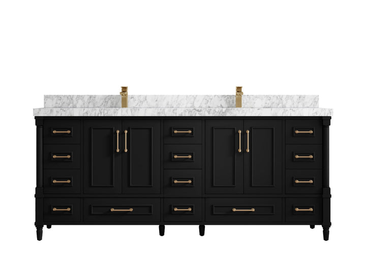Aberdeen 80 in. W x 22 in. D Double Sink Bathroom Vanity - photo 8