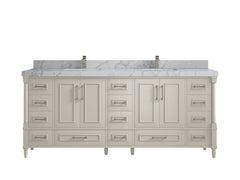 Aberdeen 80 in. W x 22 in. D Double Sink Bathroom Vanity - photo 29