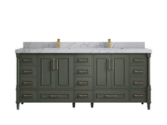 Aberdeen 80 in. W x 22 in. D Double Sink Bathroom Vanity - photo 38