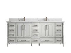 Aberdeen 80 in. W x 22 in. D Double Sink Bathroom Vanity - photo 13