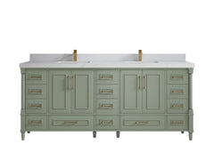 Aberdeen 80 in. W x 22 in. D Double Sink Bathroom Vanity - photo 17