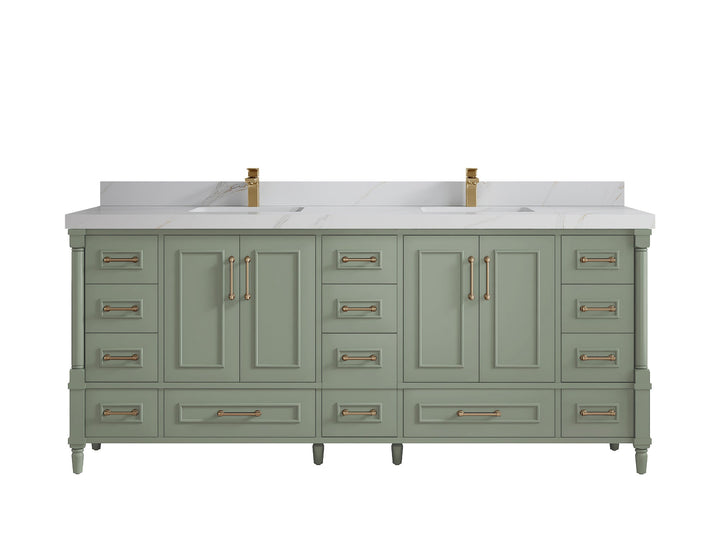 Aberdeen 80 in. W x 22 in. D Double Sink Bathroom Vanity - photo 17