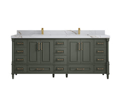 Aberdeen 80 in. W x 22 in. D Double Sink Bathroom Vanity - photo 14