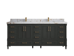 Aberdeen 80 in. W x 22 in. D Double Sink Bathroom Vanity - photo 41
