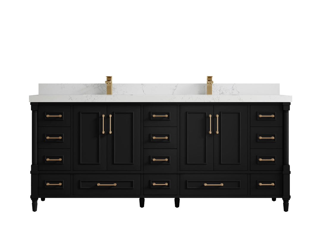Aberdeen 80 in. W x 22 in. D Double Sink Bathroom Vanity - Willow Bath and Vanity