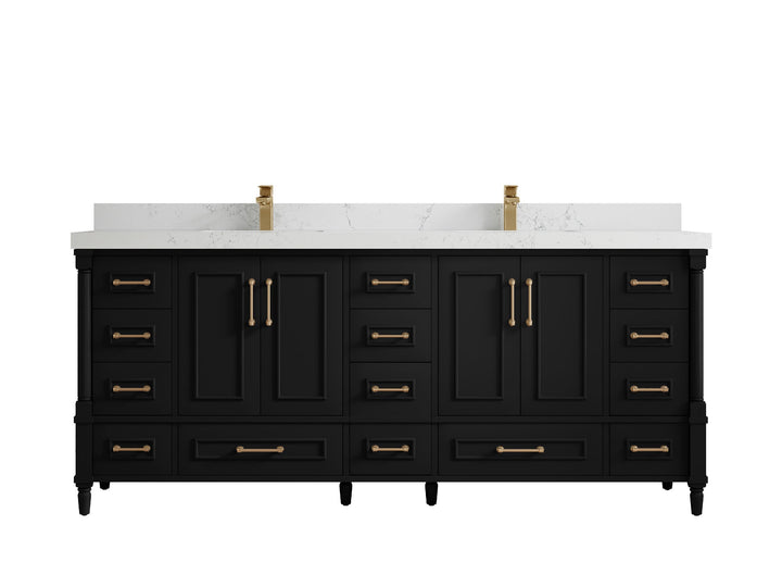 Aberdeen 80 in. W x 22 in. D Double Sink Bathroom Vanity - photo 18