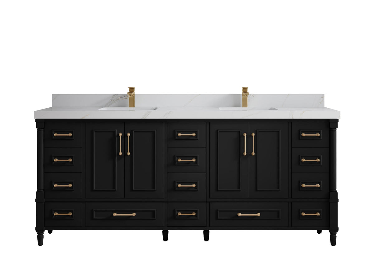 Aberdeen 80 in. W x 22 in. D Double Sink Bathroom Vanity - Willow Bath and Vanity
