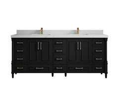 Aberdeen 80 in. W x 22 in. D Double Sink Bathroom Vanity - photo 22
