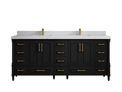 Aberdeen 80 in. W x 22 in. D Double Sink Bathroom Vanity - Willow Bath and Vanity