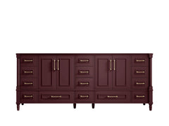 Aberdeen 80 in. W x 22 in. D Double Sink Bathroom Vanity - photo 6