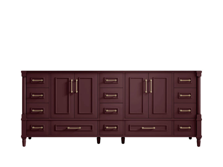 Aberdeen 80 in. W x 22 in. D Double Sink Bathroom Vanity - photo 6