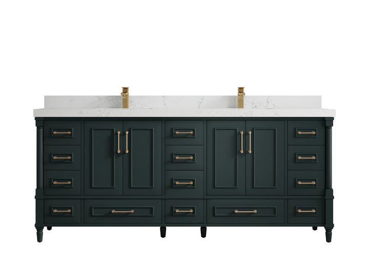 Aberdeen 80 in. W x 22 in. D Double Sink Bathroom Vanity - photo 29