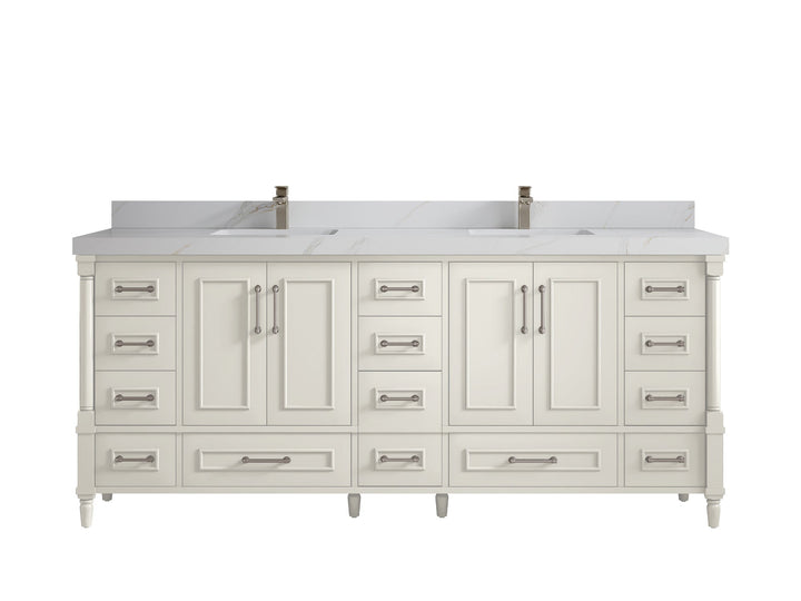 Aberdeen 80 in. W x 22 in. D Double Sink Bathroom Vanity - photo 14