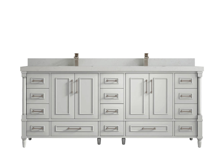 Aberdeen 80 in. W x 22 in. D Double Sink Bathroom Vanity - photo 21