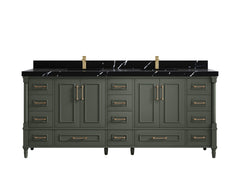 Aberdeen 80 in. W x 22 in. D Double Sink Bathroom Vanity - photo 12