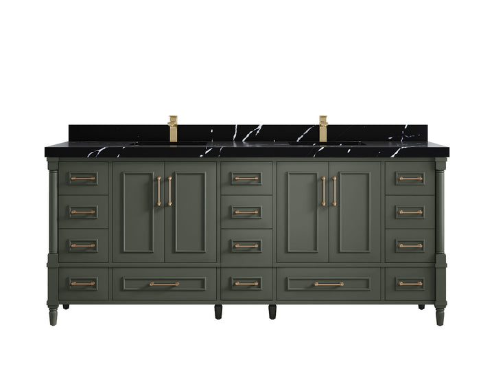 Aberdeen 80 in. W x 22 in. D Double Sink Bathroom Vanity - photo 12