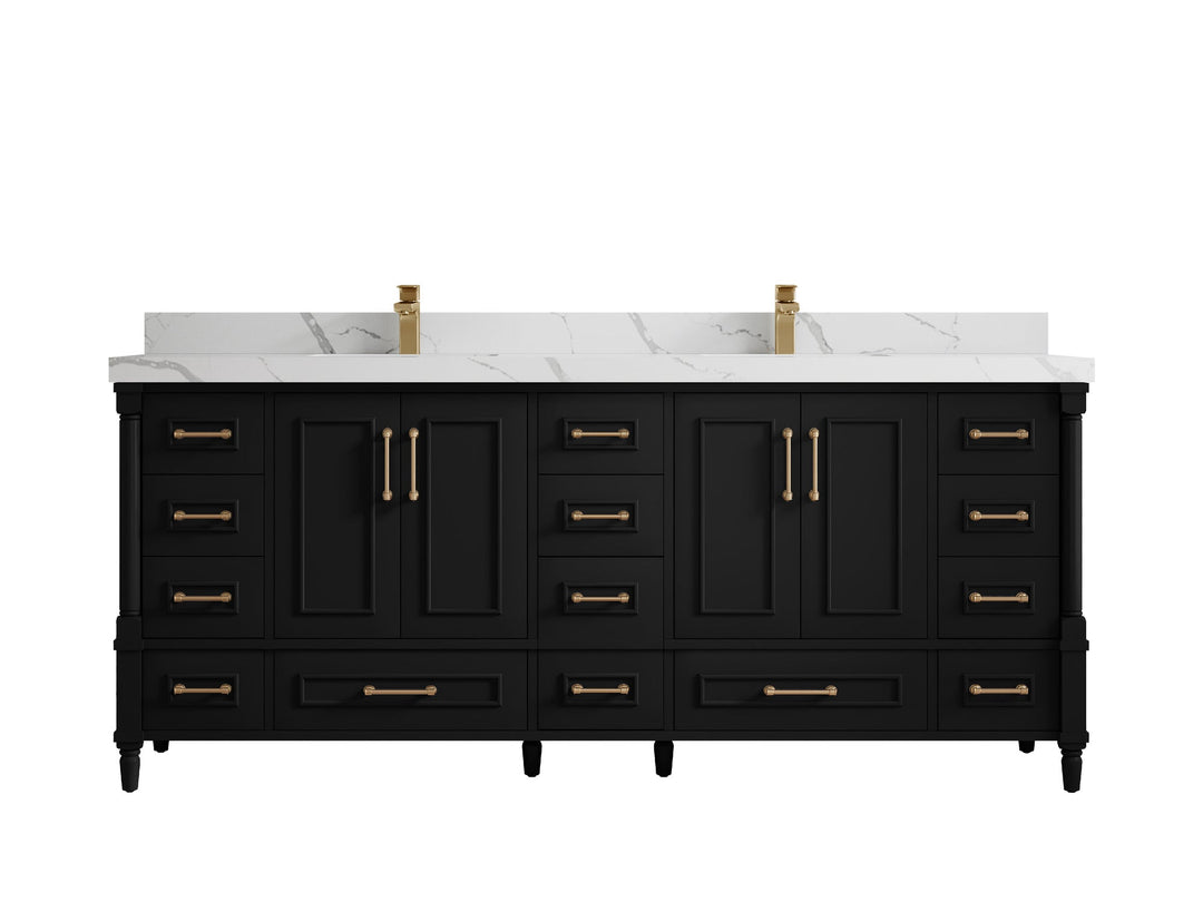 Aberdeen 80 in. W x 22 in. D Double Sink Bathroom Vanity - Willow Bath and Vanity