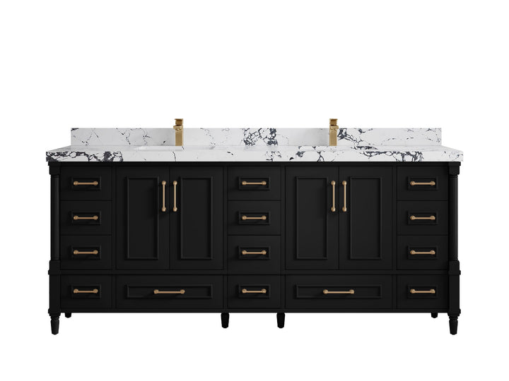 Aberdeen 80 in. W x 22 in. D Double Sink Bathroom Vanity - photo 40