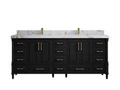 Aberdeen 80 in. W x 22 in. D Double Sink Bathroom Vanity - photo 38