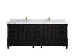 Aberdeen 80 in. W x 22 in. D Double Sink Bathroom Vanity - photo 20