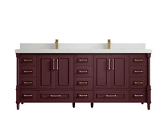 Aberdeen 80 in. W x 22 in. D Double Sink Bathroom Vanity - photo 46