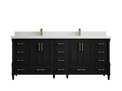 Aberdeen 80 in. W x 22 in. D Double Sink Bathroom Vanity - photo 44