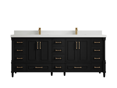 Aberdeen 80 in. W x 22 in. D Double Sink Bathroom Vanity - Willow Bath and Vanity