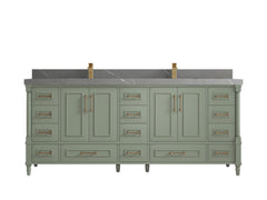 Aberdeen 80 in. W x 22 in. D Double Sink Bathroom Vanity - photo 33
