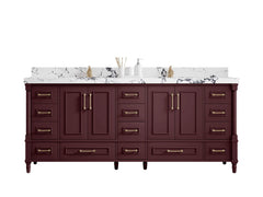 Aberdeen 80 in. W x 22 in. D Double Sink Bathroom Vanity - photo 1
