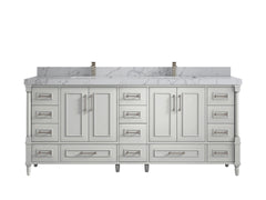 Aberdeen 80 in. W x 22 in. D Double Sink Bathroom Vanity - photo 41