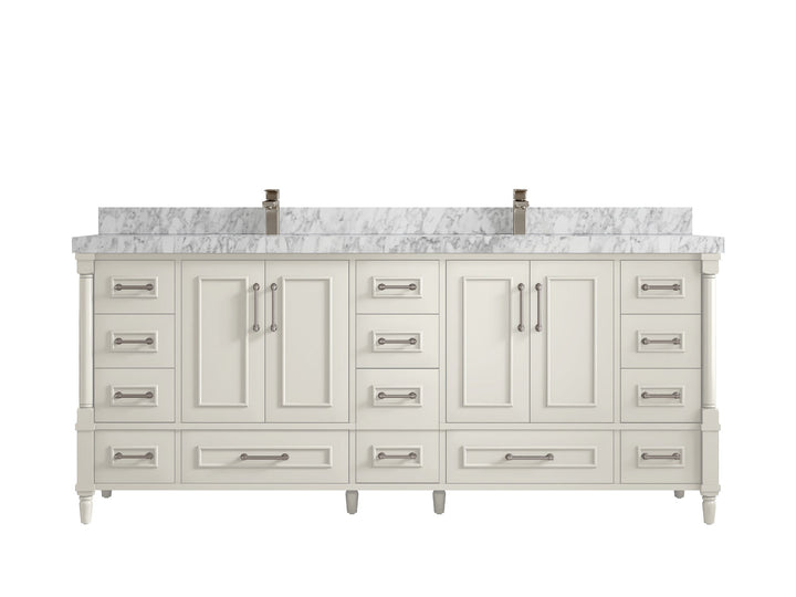 Aberdeen 80 in. W x 22 in. D Double Sink Bathroom Vanity - photo 16