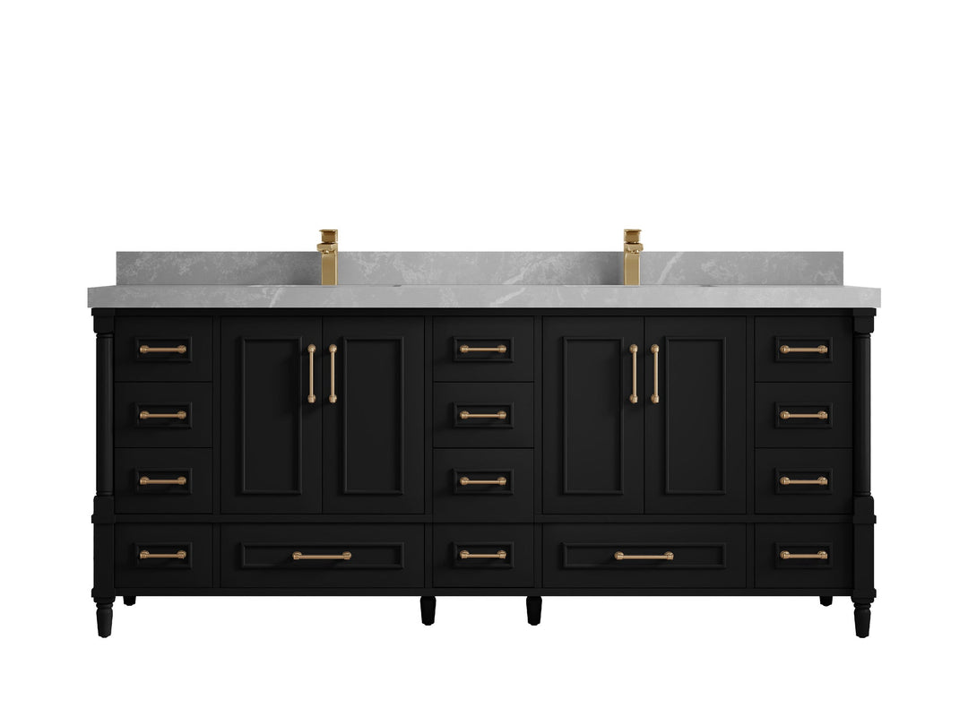 Aberdeen 80 in. W x 22 in. D Double Sink Bathroom Vanity - Willow Bath and Vanity