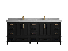 Aberdeen 80 in. W x 22 in. D Double Sink Bathroom Vanity - photo 32