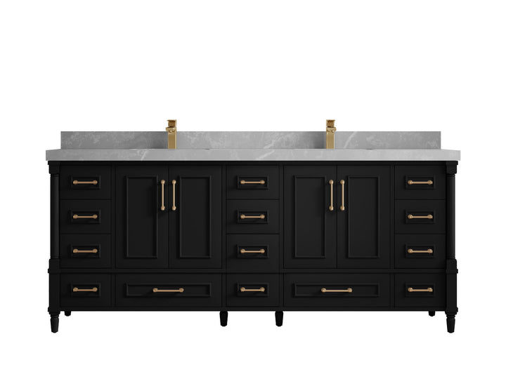 Aberdeen 80 in. W x 22 in. D Double Sink Bathroom Vanity - photo 32