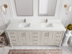 Aberdeen 80 in. W x 22 in. D Double Sink Bathroom Vanity - photo 30