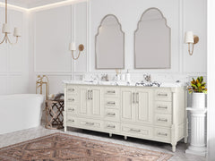 Aberdeen 80 in. W x 22 in. D Double Sink Bathroom Vanity - photo 2