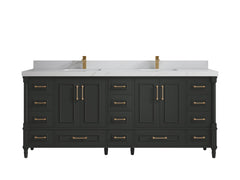 Aberdeen 80 in. W x 22 in. D Double Sink Bathroom Vanity - photo 19