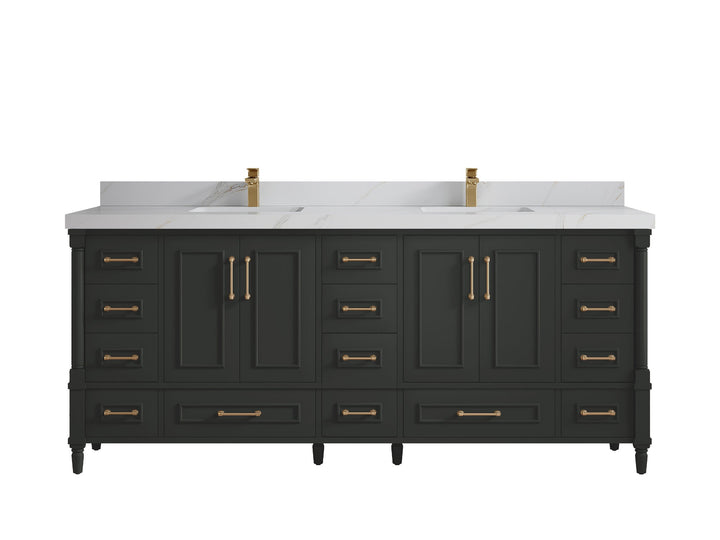 Aberdeen 80 in. W x 22 in. D Double Sink Bathroom Vanity - photo 19